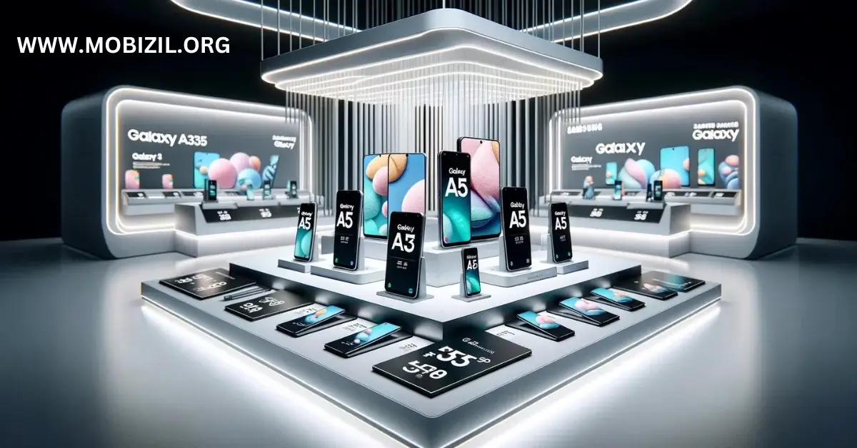 Samsung Galaxy A55 and A35