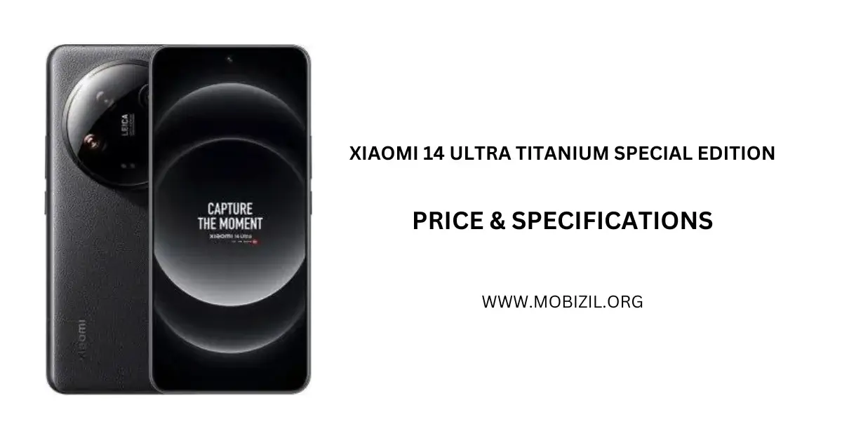 Xiaomi 14 Ultra Titanium Special Edition