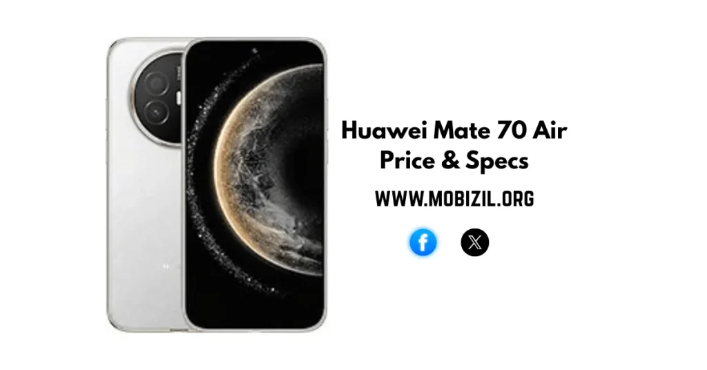 سعر و مواصفات Huawei Mate 70 Air