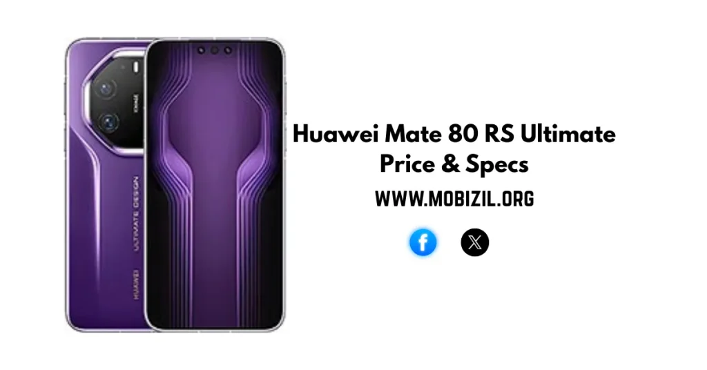 سعر و مواصفات Huawei Mate 80 RS Ultimate
