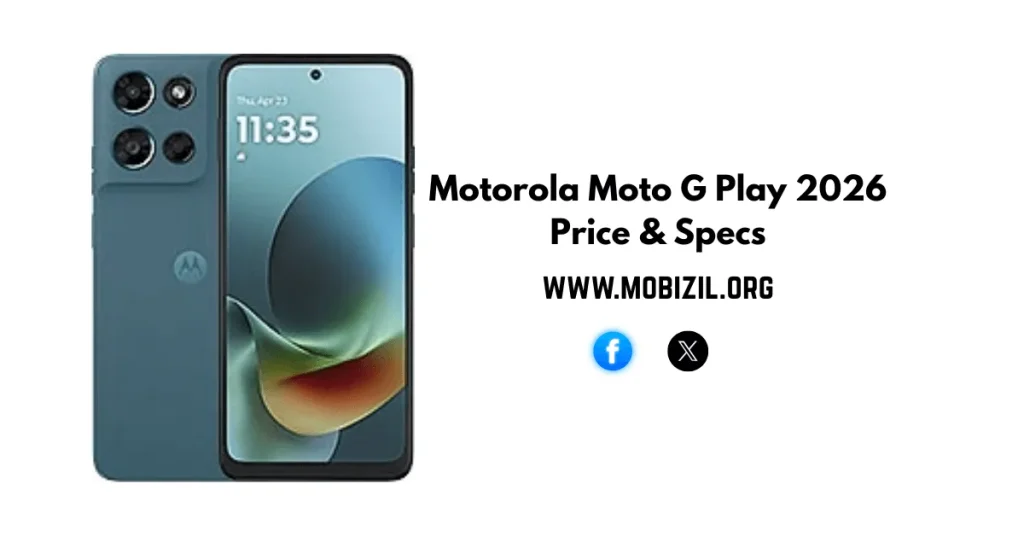 سعر و مواصفات Motorola Moto G Play (2026)