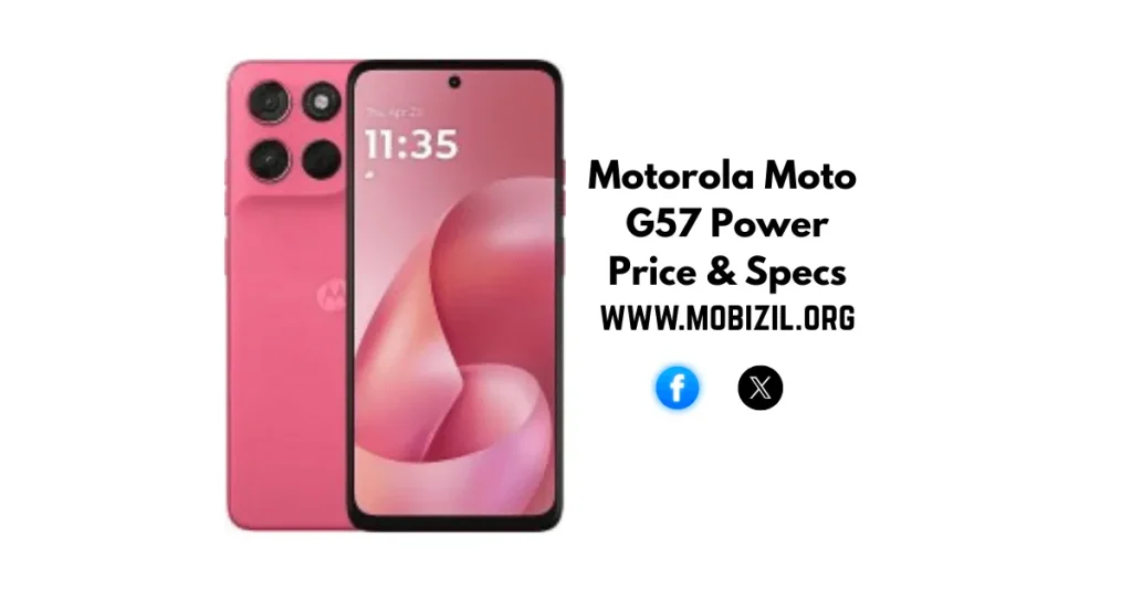 سعر و مواصفات Motorola Moto G57 Power