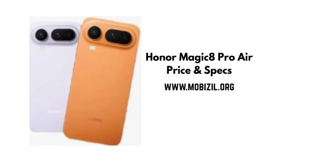 سعر و مواصفات Honor Magic8 Pro Air