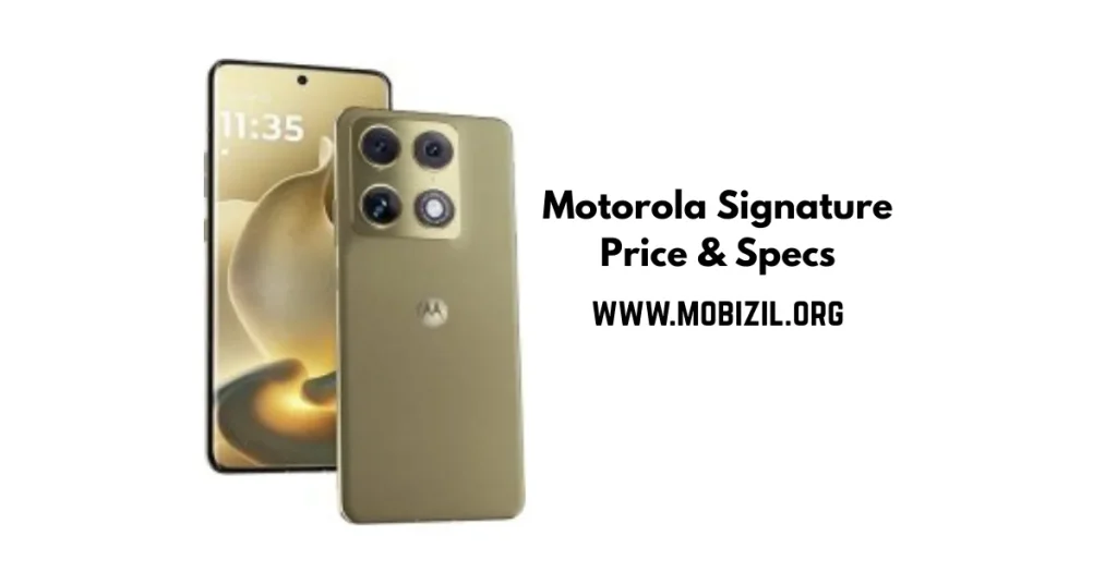 سعر و مواصفات Motorola Signature