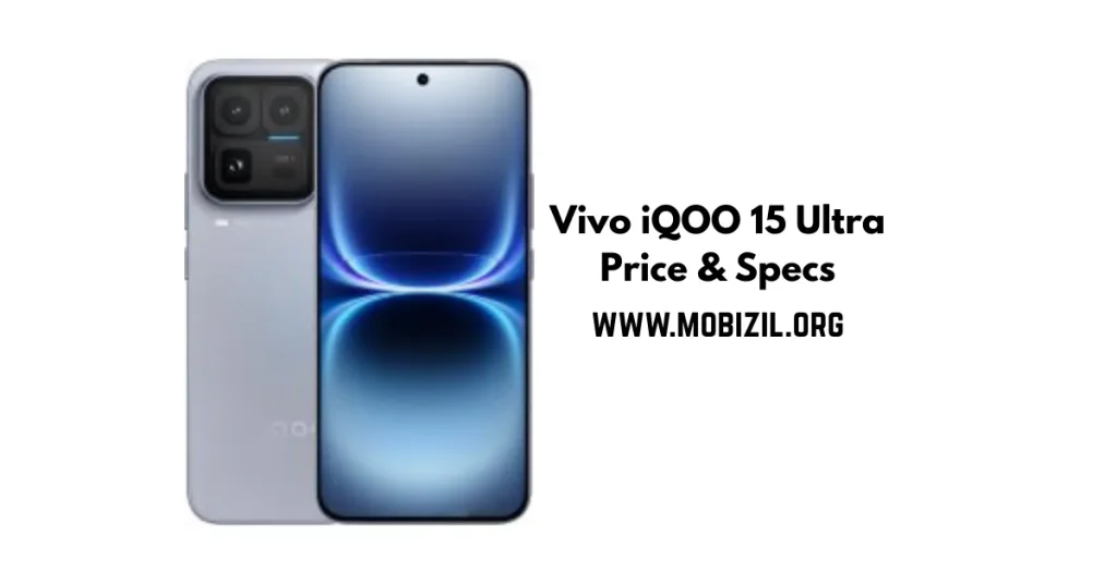 سعر ومواصفات Vivo iQOO 15 Ultra