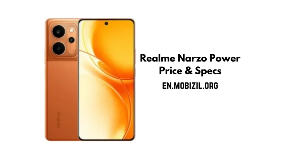 سعر ومواصفات Realme Narzo Power