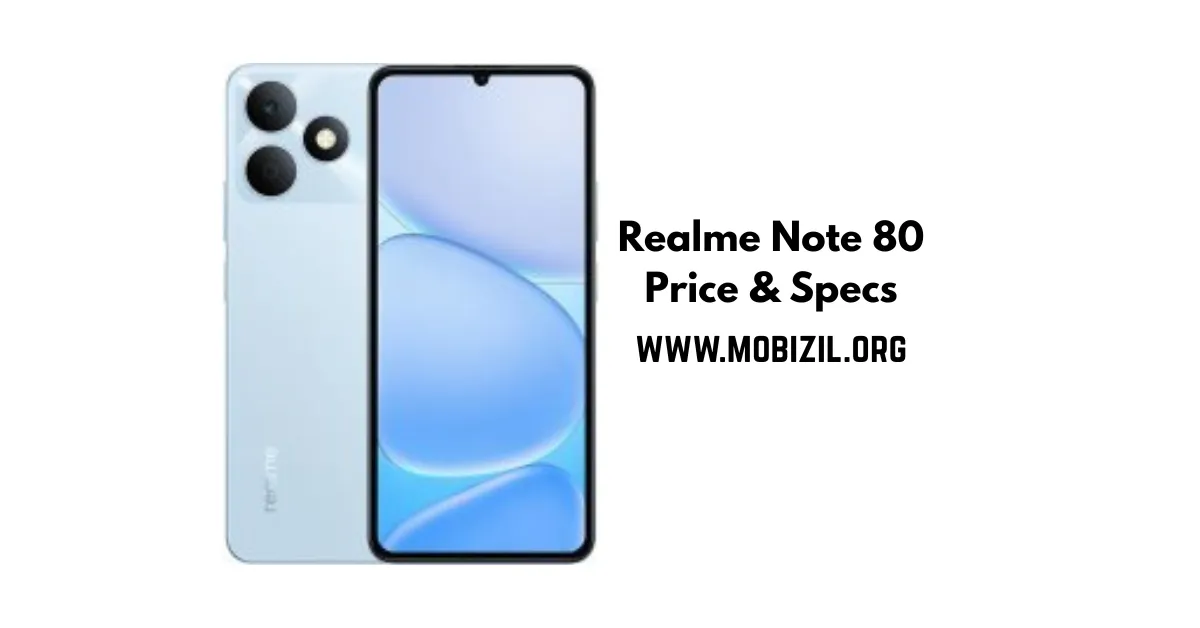 Realme Note 80