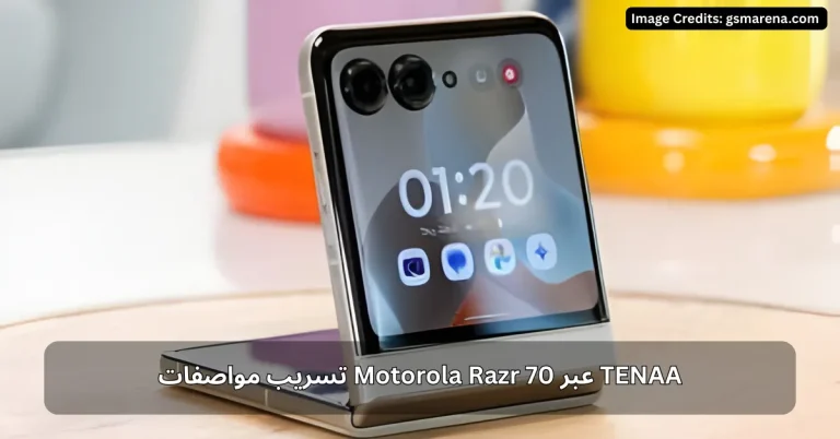 تسريب مواصفات Motorola Razr 70 عبر TENAA