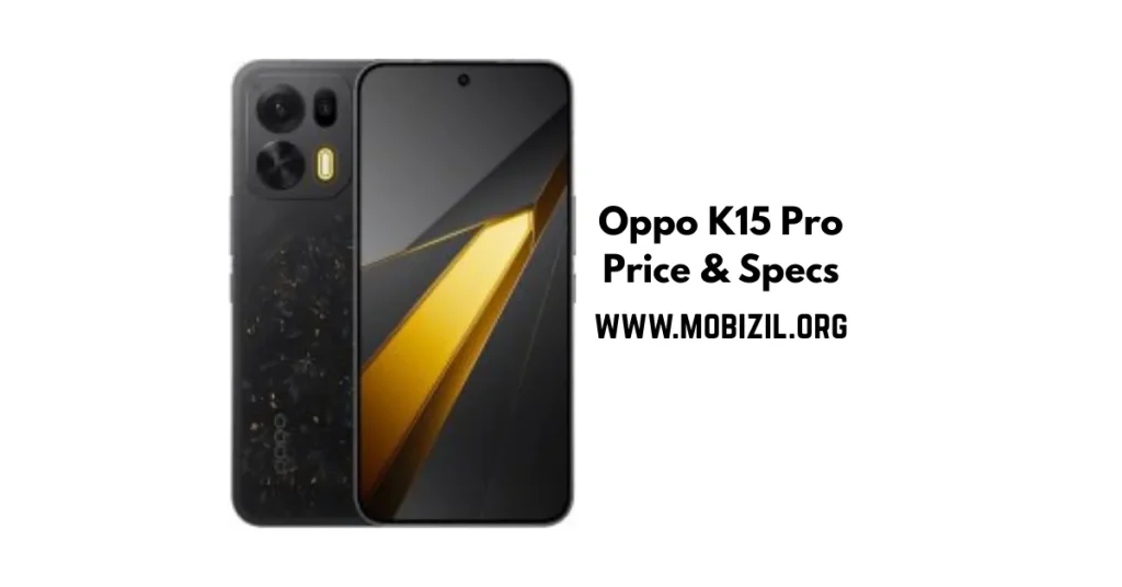 سعر ومواصفات Oppo K15 Pro
