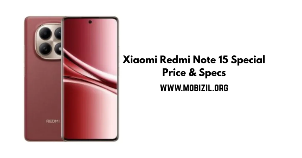 سعر ومواصفات Xiaomi Redmi Note 15 Special