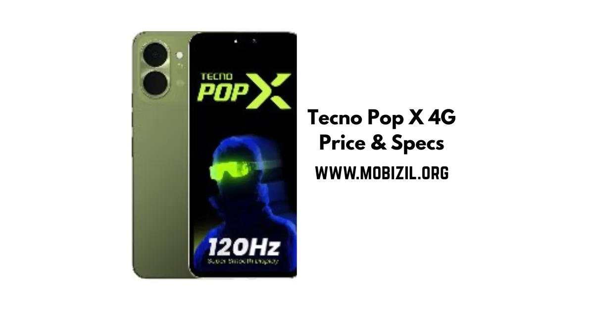 Tecno Pop X 4G
