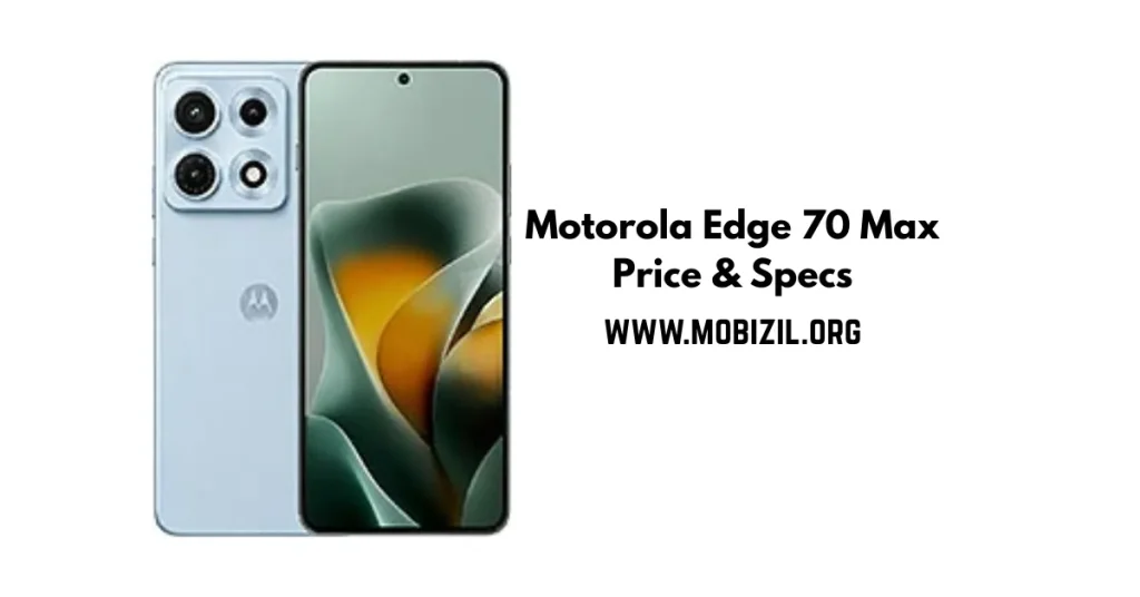 سعر ومواصفات Motorola Edge 70 Max