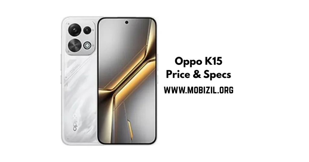 سعر ومواصفات Oppo K15