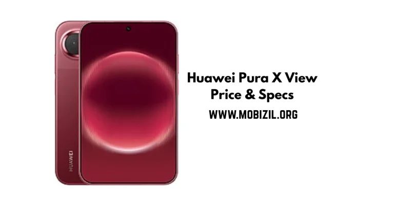 Huawei Pura X View