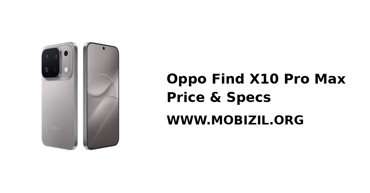 سعر ومواصفات Oppo Find X10 Pro Max
