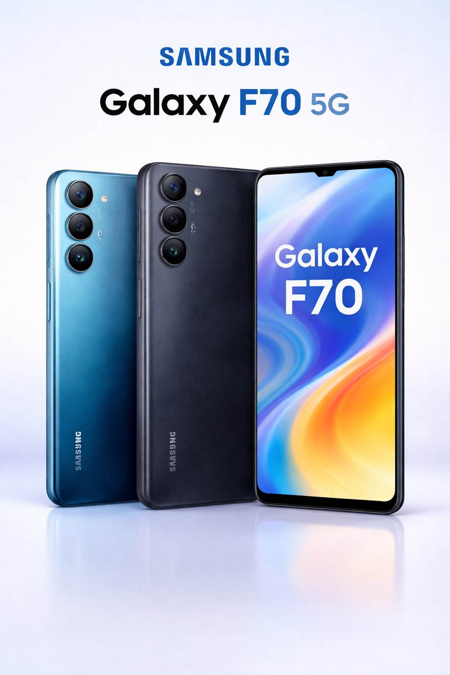 سامسونج تطلق رسميًا هاتف Galaxy F70 5G في الهند اليوم بكاميرا 50MP بتثبيت بصري وسعر يبدأ تحت 20 ألف روبية