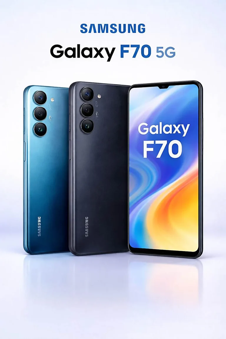 سامسونج تطلق رسميًا هاتف Galaxy F70 5G في الهند اليوم بكاميرا 50MP بتثبيت بصري وسعر يبدأ تحت 20 ألف روبية